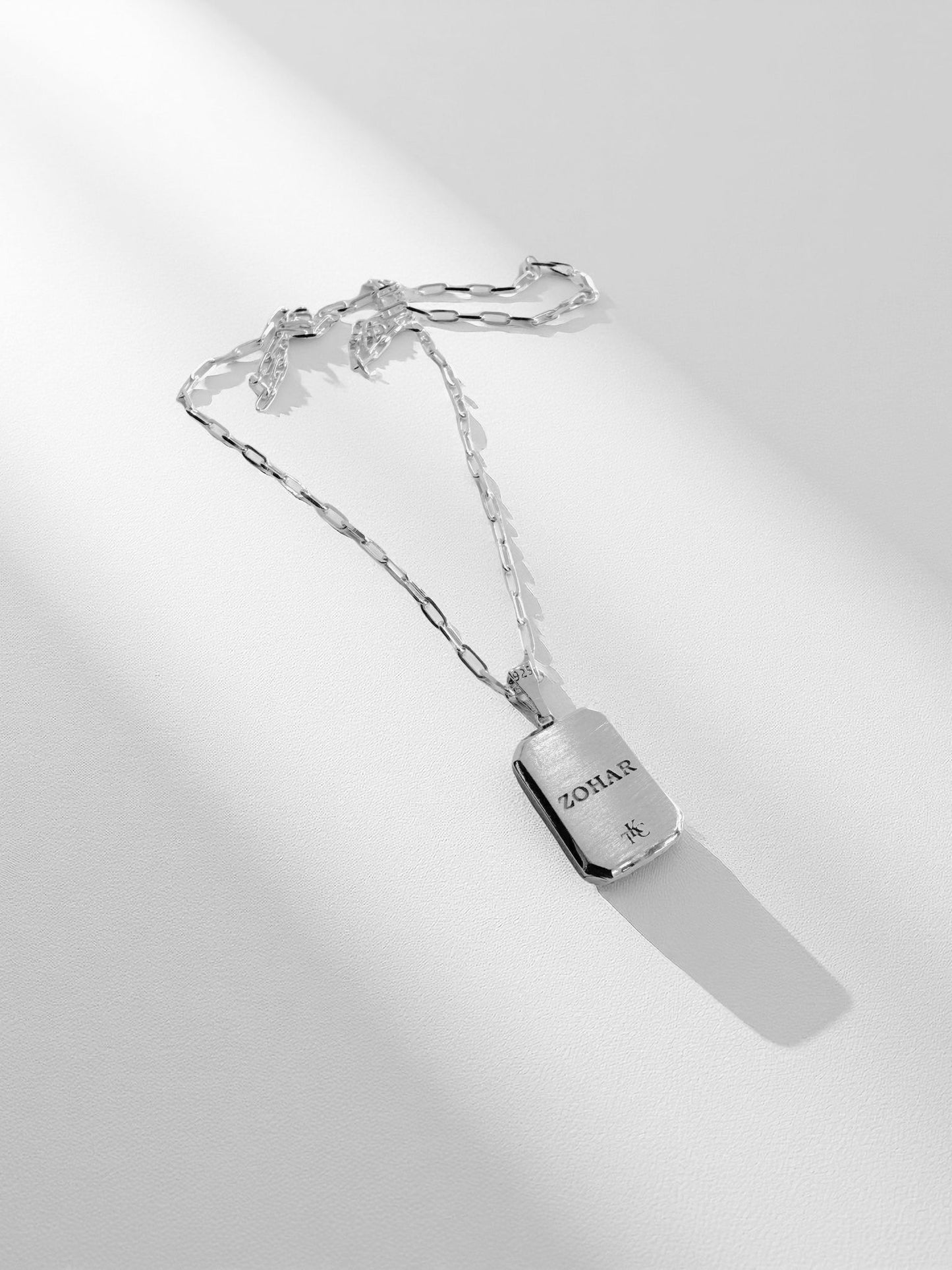 The Nano Zohar Necklace (Silver Locket 18" Chain)