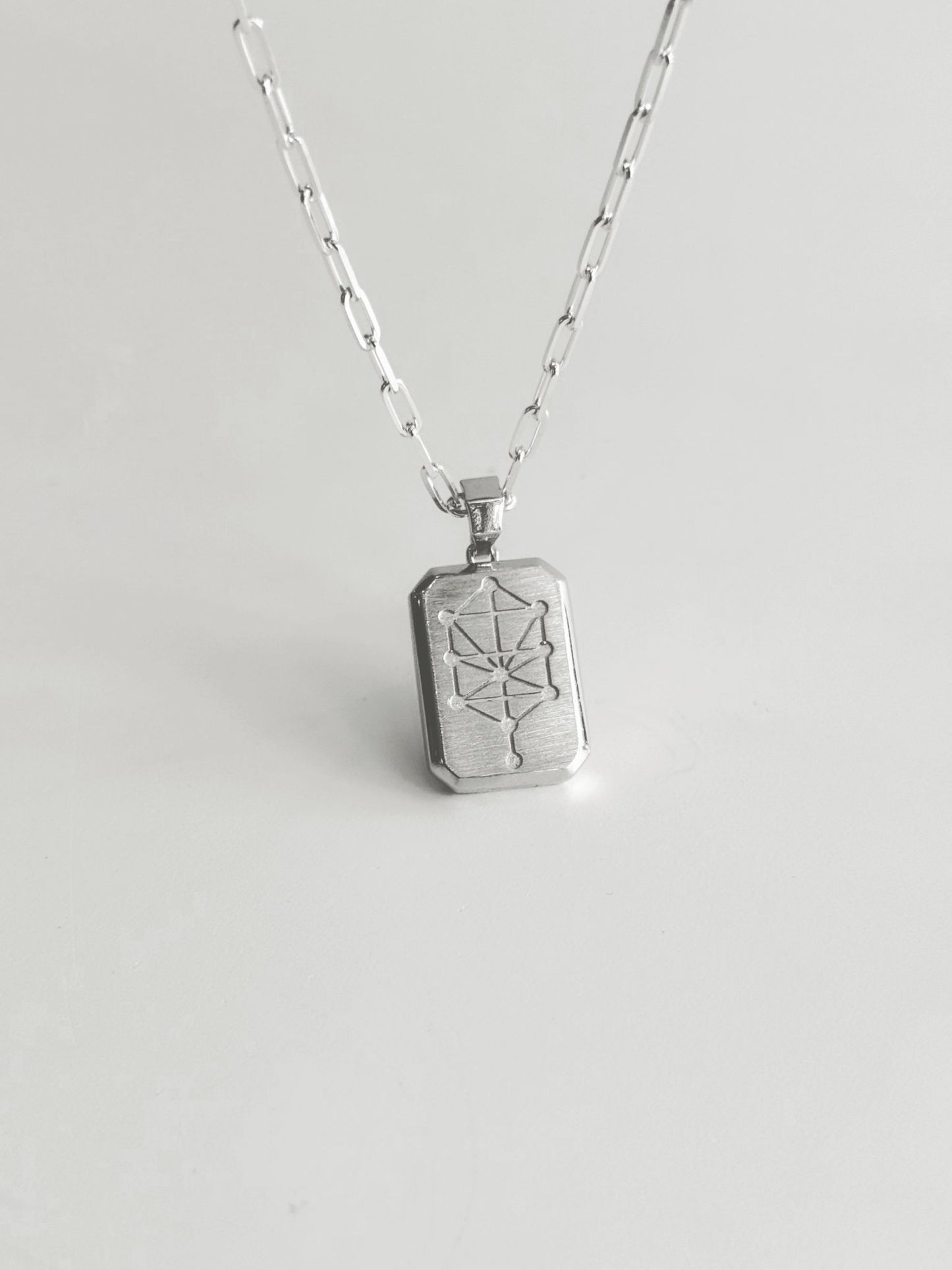 The Nano Zohar Necklace (Silver Locket 22" Chain)