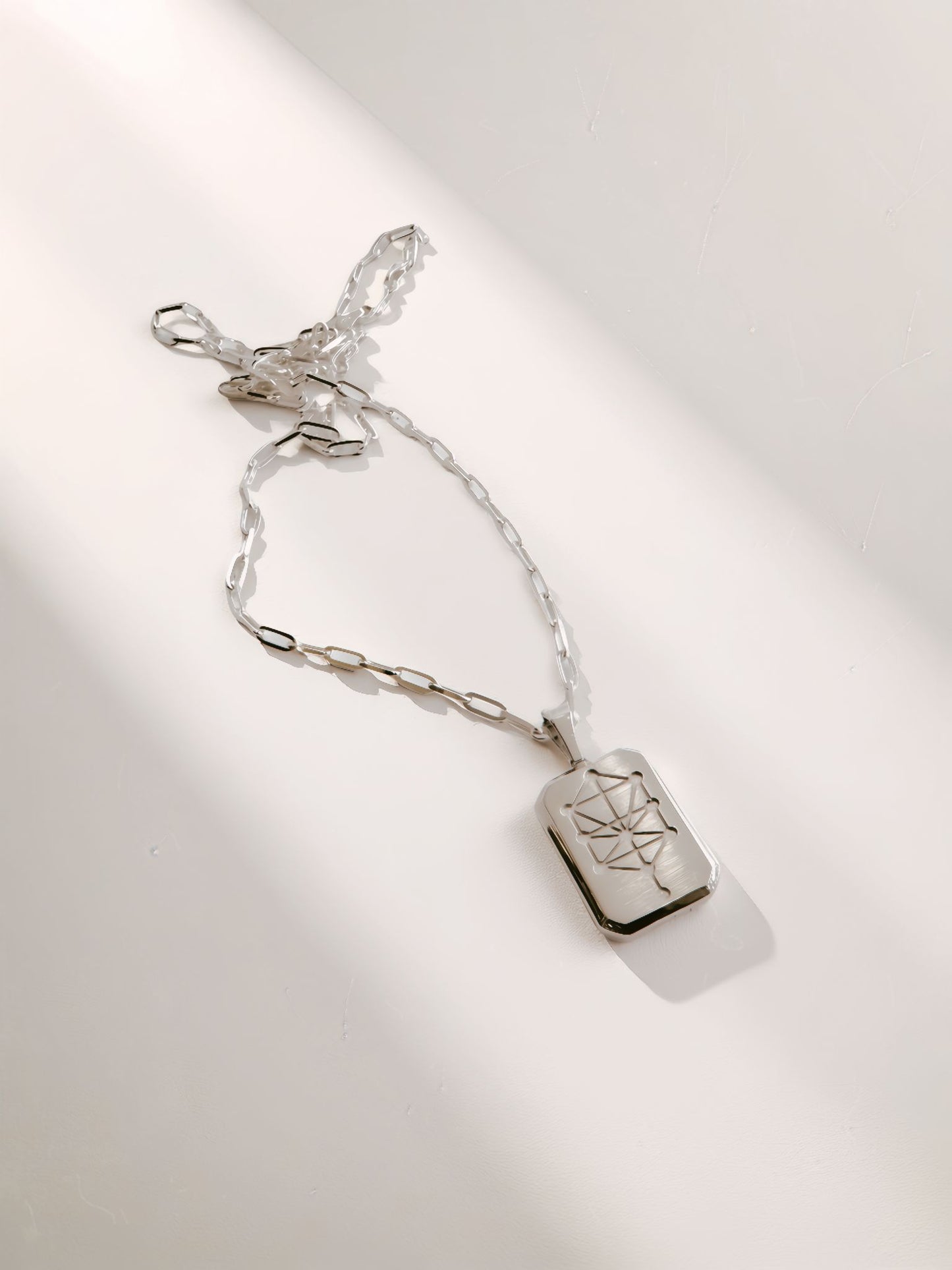 The Nano Zohar Necklace (Silver Locket 22" Chain)